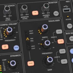 M32R LIVE Mixer Digital 40 Input 25 Bus Midas