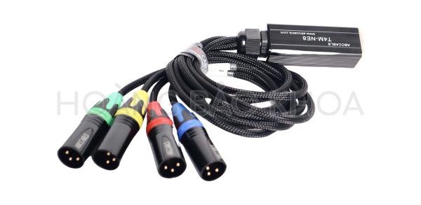 CAT6-NE8 Bộ mở rộng cáp mạng 4CH/DMX ABCCABLS – Giải pháp kết nối chuyên nghiệp